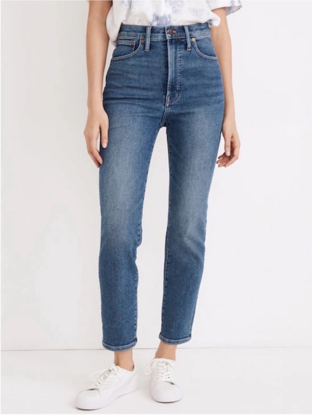 Madewell The Curvy Perfect Vintage Jeans Size 27 - Picture 1 of 7